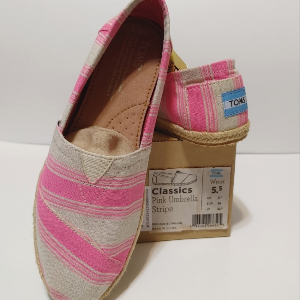 🆕 TOMS Pink Umbrella